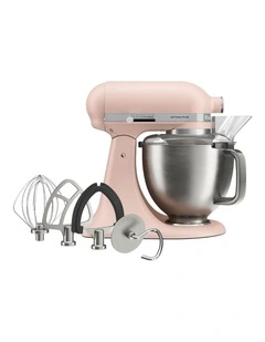 KitchenAid Artisan Plus Tilt-Head Stand Mixer in Feather Pink 5KSM50PKVAFT