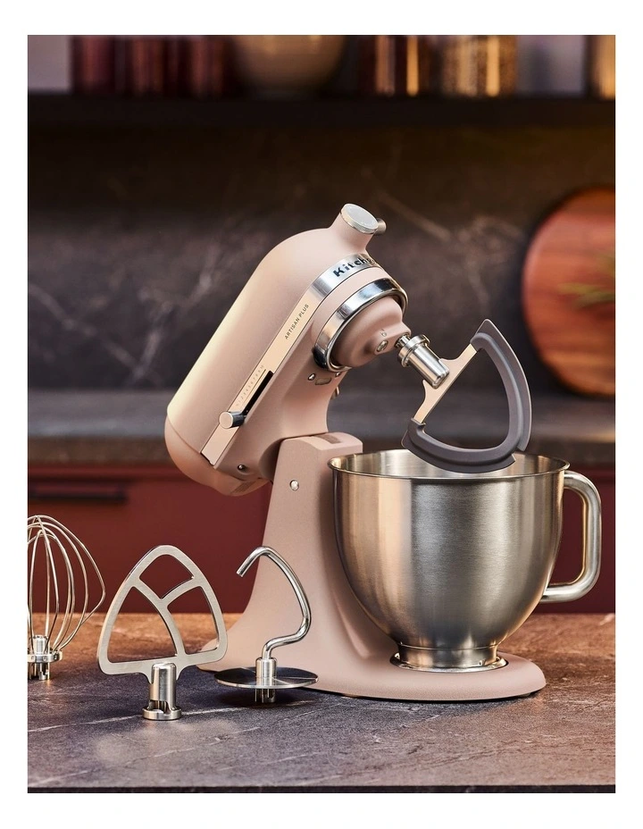 KitchenAid Artisan Plus Tilt-Head Stand Mixer in Feather Pink 5KSM50PKVAFT image 2