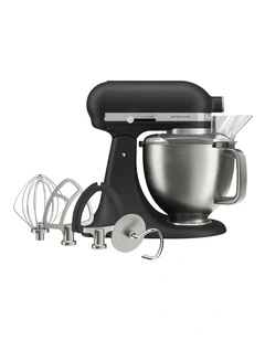 KitchenAid Artisan Plus Tilt-Head Stand Mixer in Cast Iron Black 5KSM50PKVABK