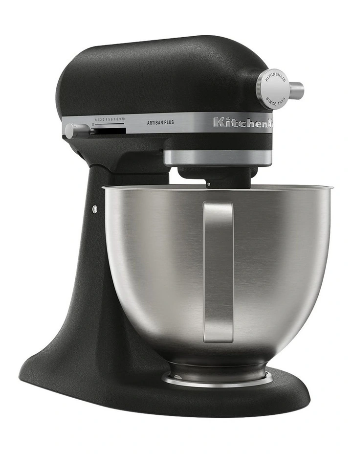 KitchenAid Artisan Plus Tilt-Head Stand Mixer in Cast Iron Black 5KSM50PKVABK image 3