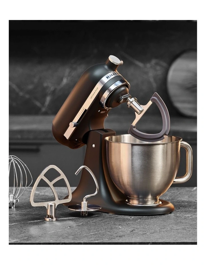 KitchenAid Artisan Plus Tilt-Head Stand Mixer in Matte Black 5KSM50PKVABM image 2