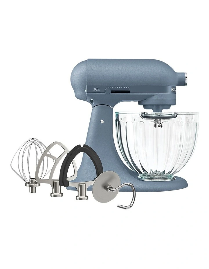 KitchenAid Design Series Luminaire Tilt-Head Stand Mixer in Blue Peppercorn 5KSM50GSVABP image 1