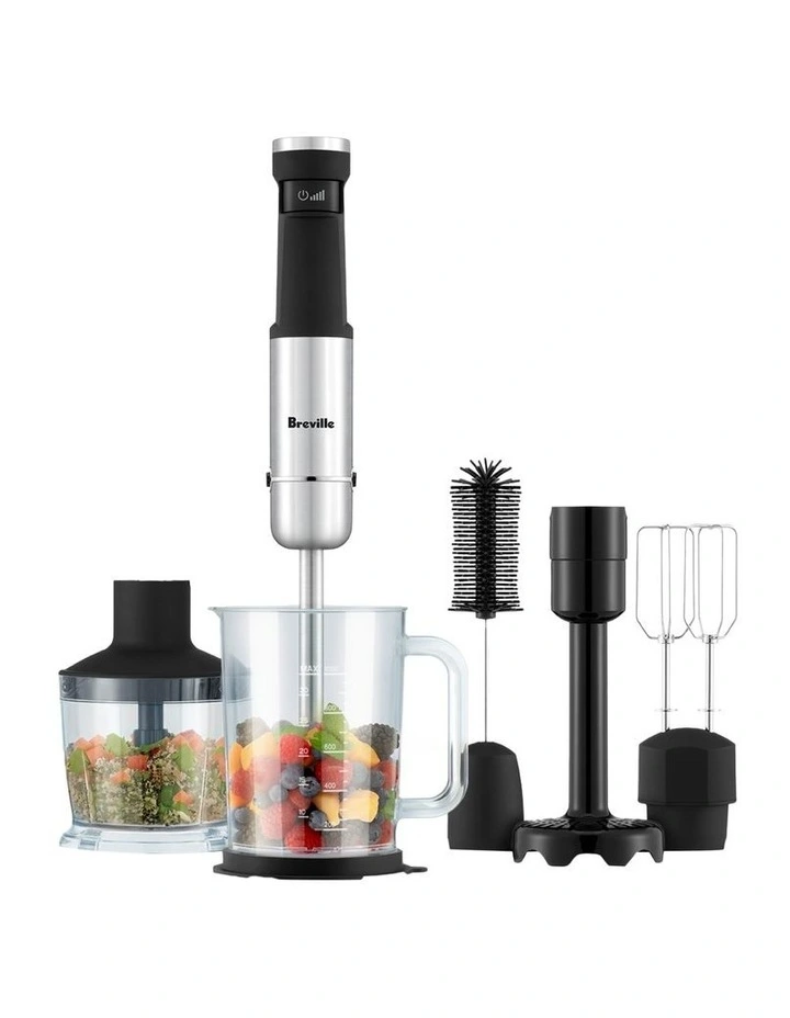 The All in One Cordless Stick Blender LSB150BSS0ZAN1 in Stainless Steel image 1