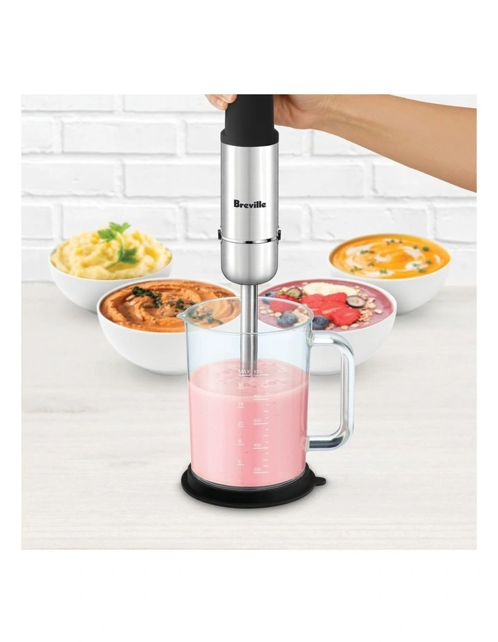 The All in One Cordless Stick Blender LSB150BSS0ZAN1 in Stainless Steel image 3