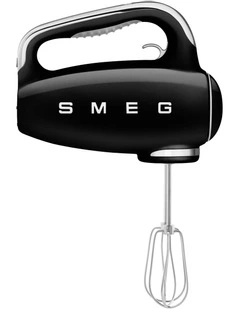 50's Style Hand Mixer in Black HMF01BLAU