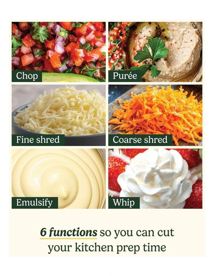 FlexPrep Food Processor 1.1L Silver FP-5XA image 4