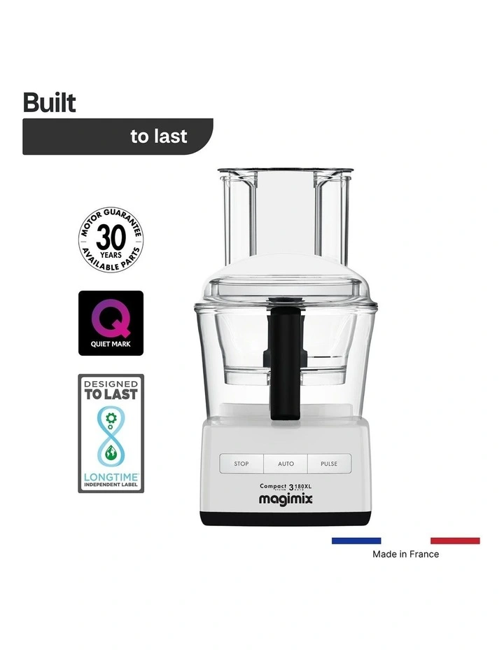 3180xl Food Processor In White 18368au image 2