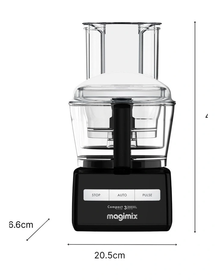 3180xl Food Processor In Black 18369au image 7