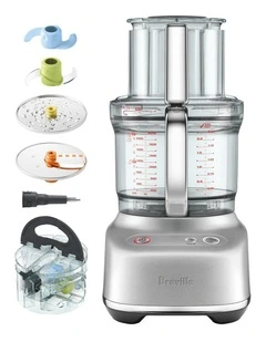 The Breville Kitchen Wizz 12 in Brushed Stainless Steel BFP710BSS3IAN1