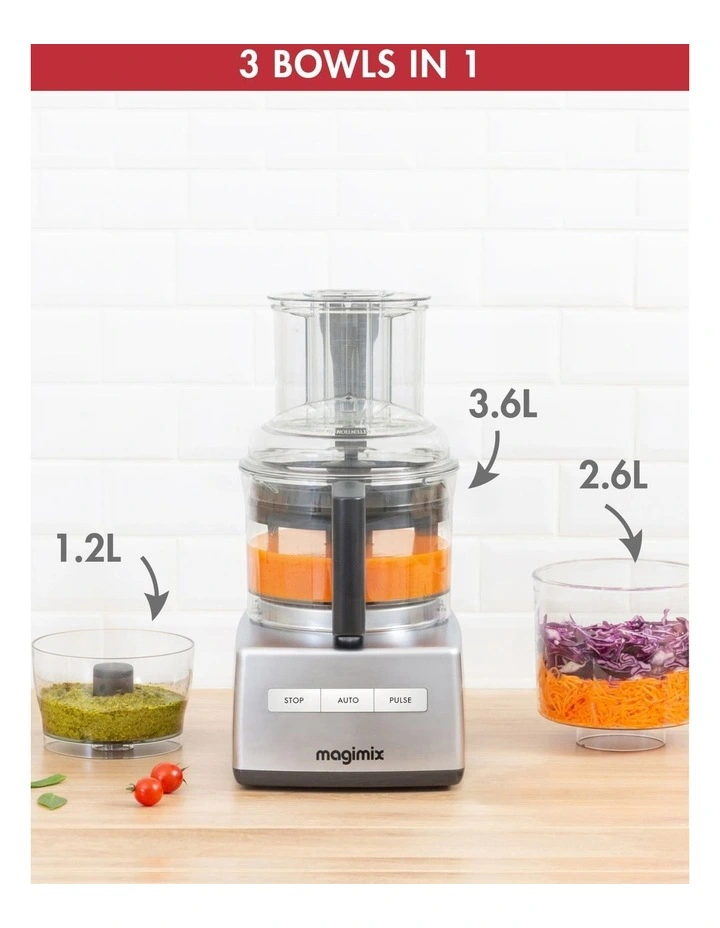 Food Processor 5200XL in Matt Chrome image 4
