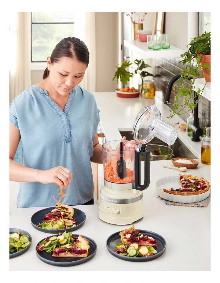 KitchenAid Food Processor 9 Cup in Almond Cream 5KFP0921AAC MYER