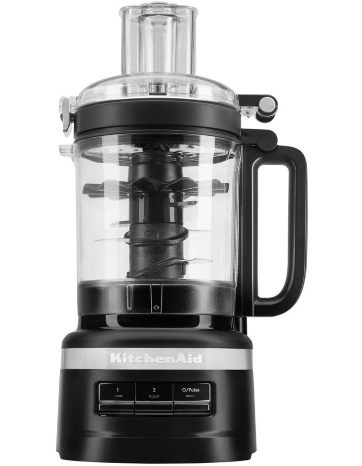 KitchenAid 9 Cup Food Processor Black Matte 5KFP0921ABM MYER