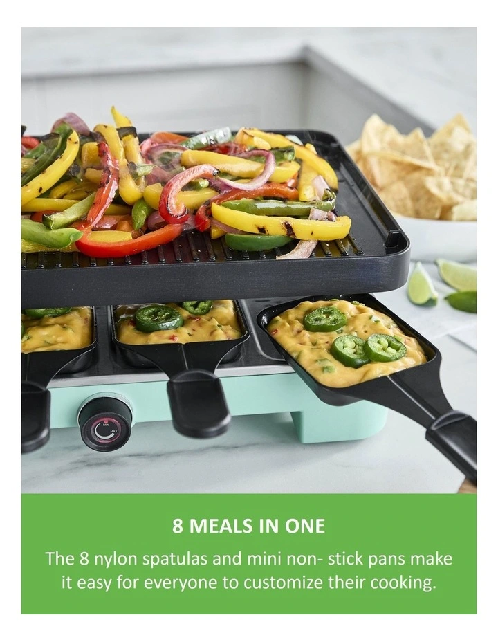 Family Fun Grill Turquoise PFAS-free coating image 4