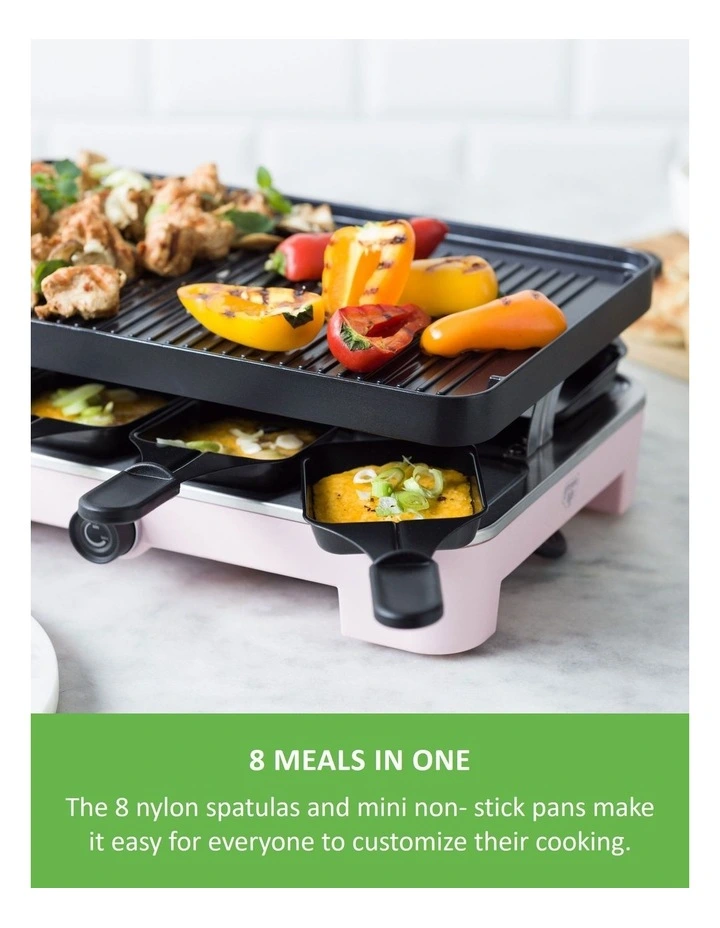 Family Fun Grill Pink PFAS-free coating image 4
