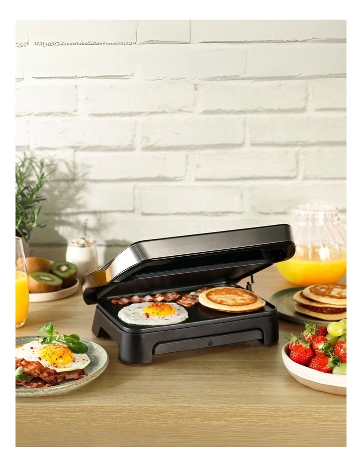 Inicio Compact Sandwich Press 2 Slice GC27A8 image 3