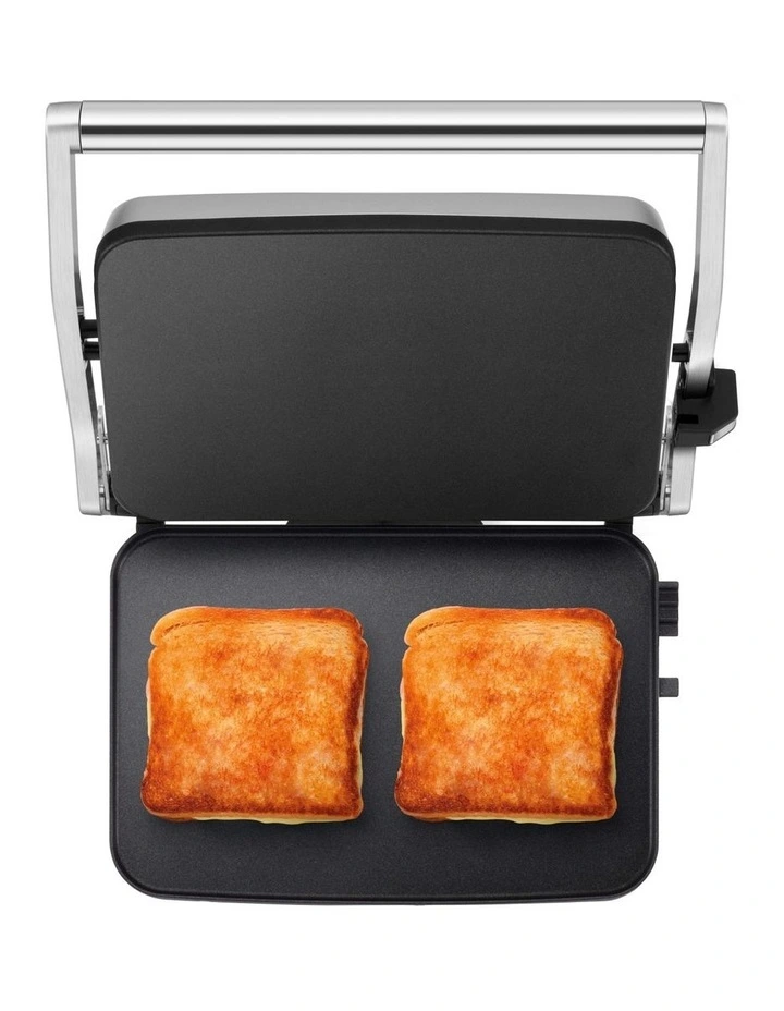The Toast & Melt 2 Slice Sandwich Press LSG525BSS2IAN1 in Steel image 3