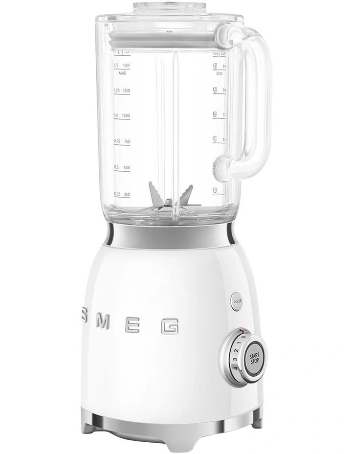 50'S Style Retro Bench Blender in White BLF03WHAU image 2