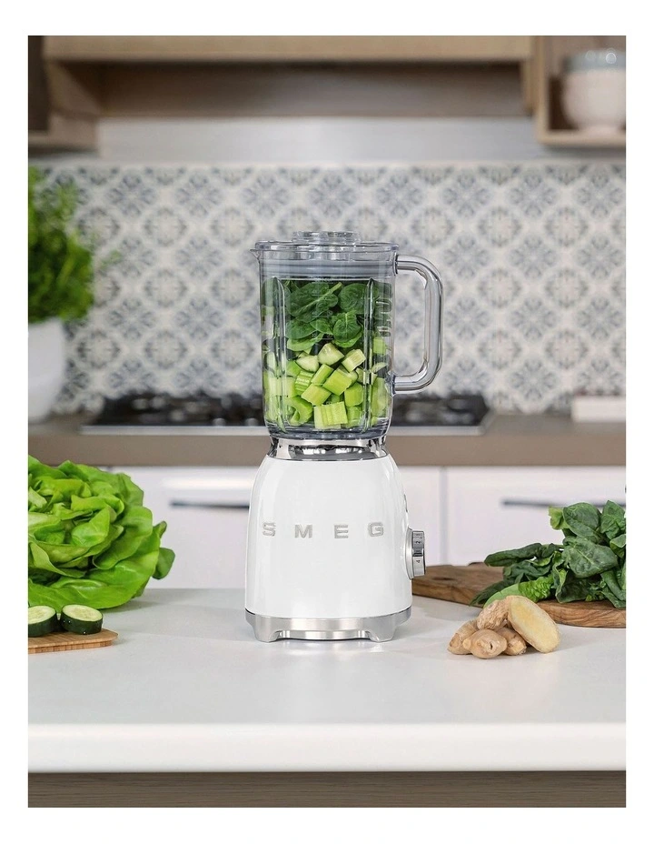 50'S Style Retro Bench Blender in White BLF03WHAU image 7