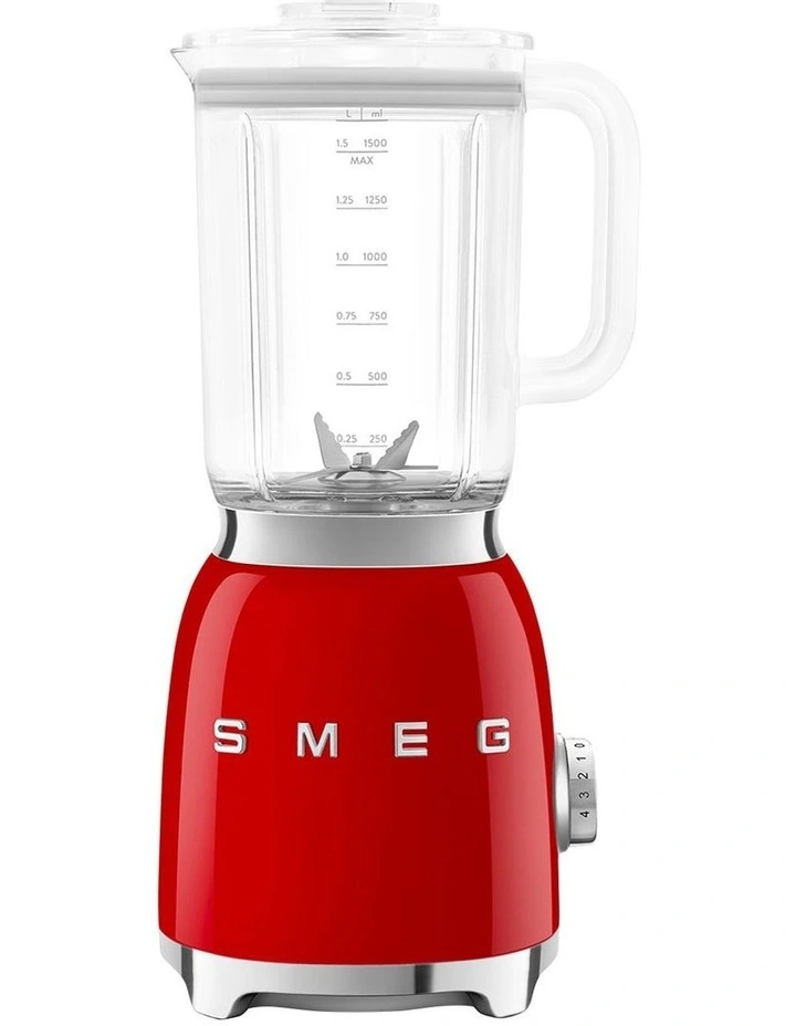 50's Style Retro Bench Blender BLF03RDAU in Red image 1