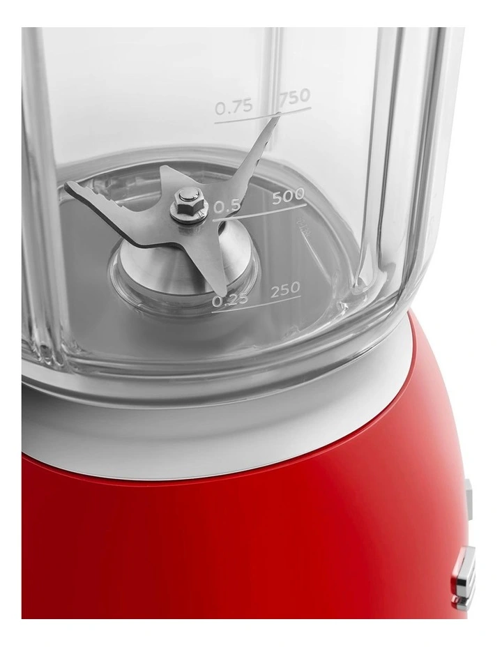 50's Style Retro Bench Blender BLF03RDAU in Red image 5
