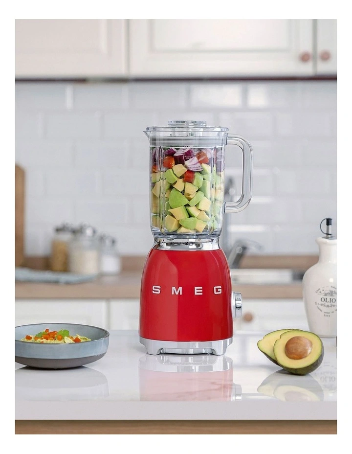 50's Style Retro Bench Blender BLF03RDAU in Red image 7