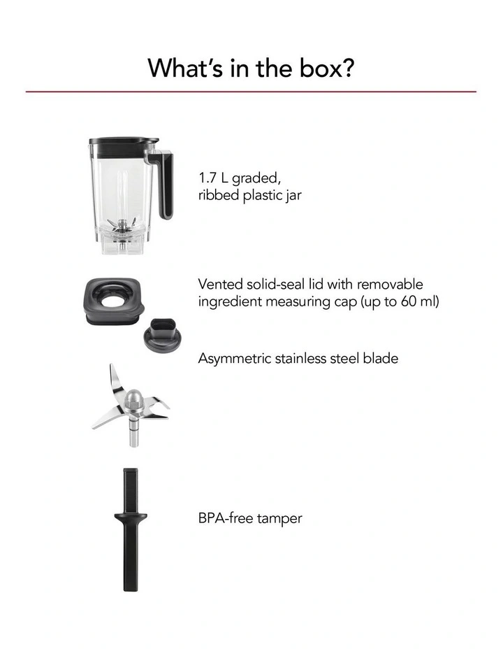 K400 Variable 5KSB4027ABM Speed Blender in Matte Black image 4