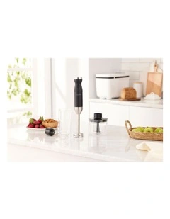 Hand Blender Set MRHBS8BK in Black