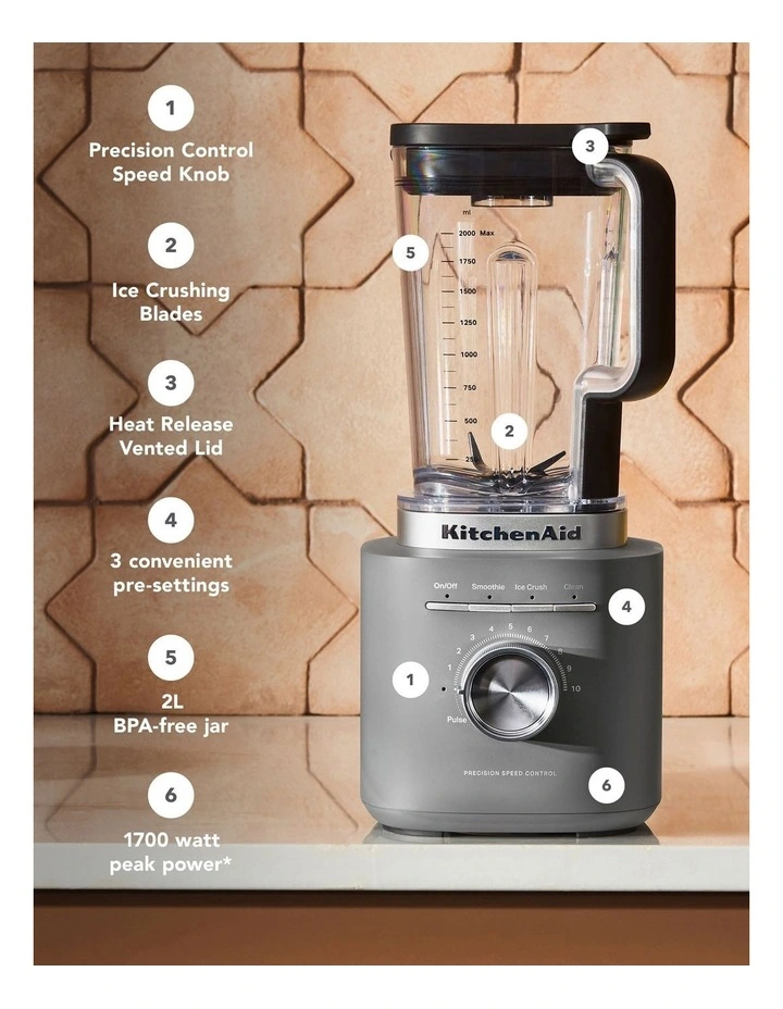 Pure Power Blender 5KSB2072ADG image 3