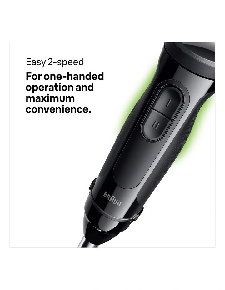 Multi Quick 3 Hand Blender MQ30202MBK in Black image 4
