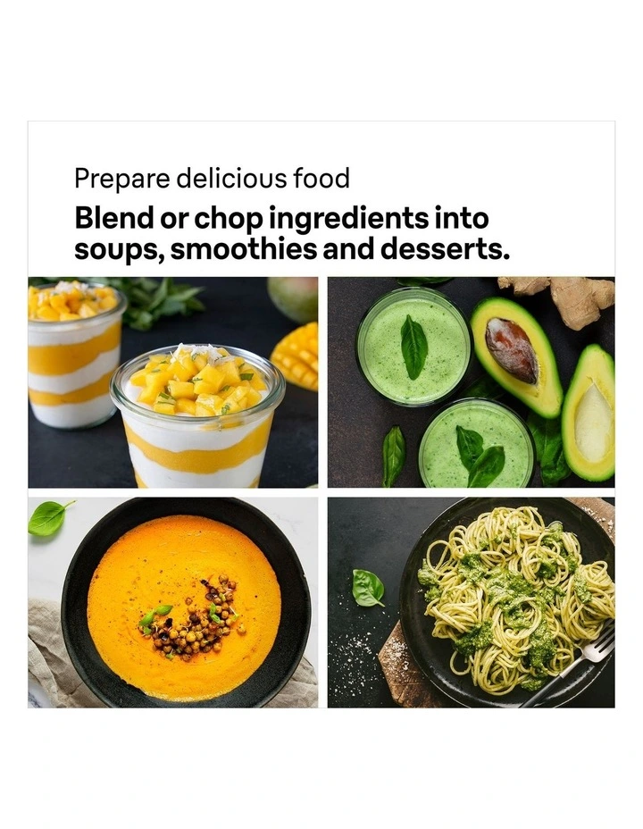 Multi Quick 3 Hand Blender MQ30202MBK in Black image 6