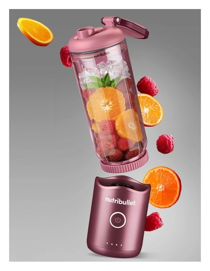 Nutribullet Flex Portable in Vibrant Burgundy NBPB07222VB image 2
