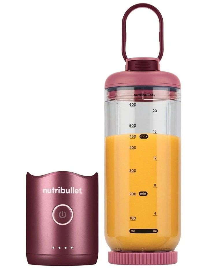 Nutribullet Flex Portable in Vibrant Burgundy NBPB07222VB image 4