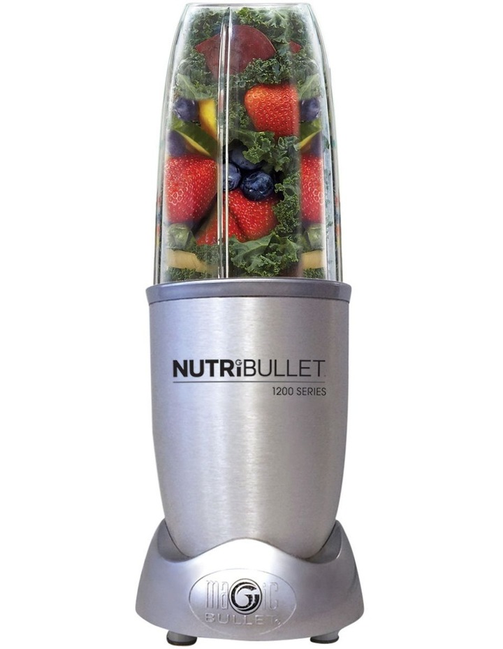 Nutribullet 1200 Series 1200 watt 12 piece Nutrient Exractor Silver
