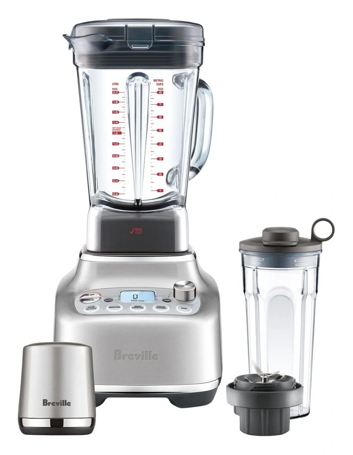 Breville The Super Q Blender & The Vac Q Brushed Stainless Steel
