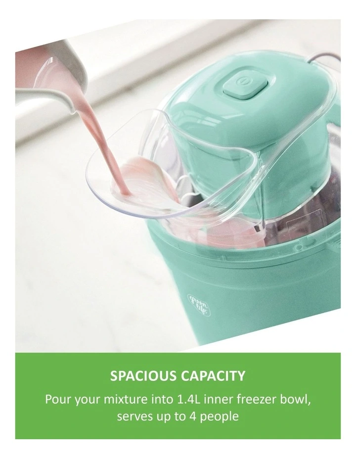 Ice Cream Maker Turquoise PFAS-free coating image 2