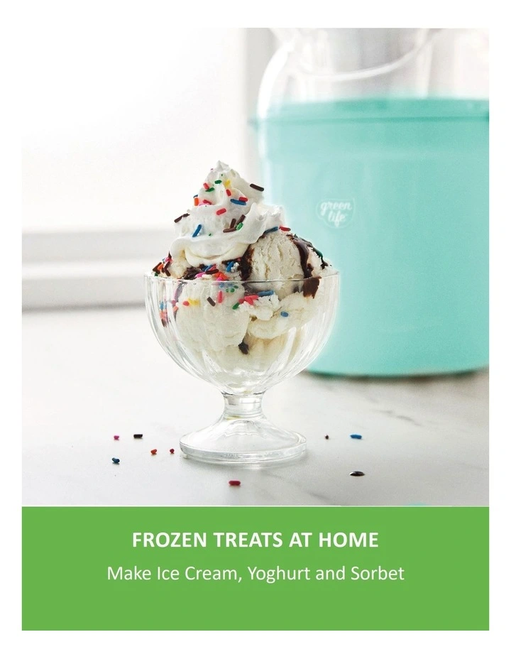 Ice Cream Maker Turquoise PFAS-free coating image 4