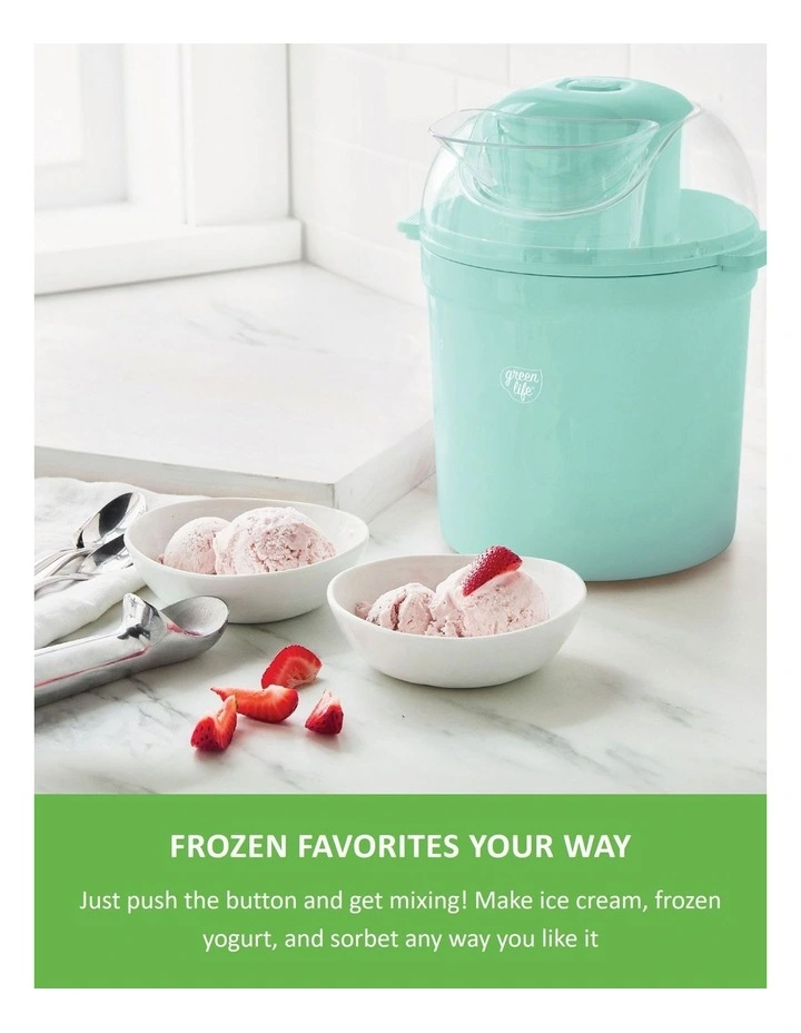 Ice Cream Maker Turquoise PFAS-free coating image 5