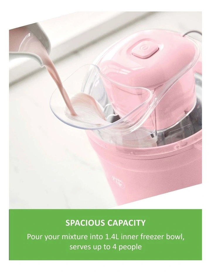 Ice Cream Maker Pink PFAS-free coating image 2