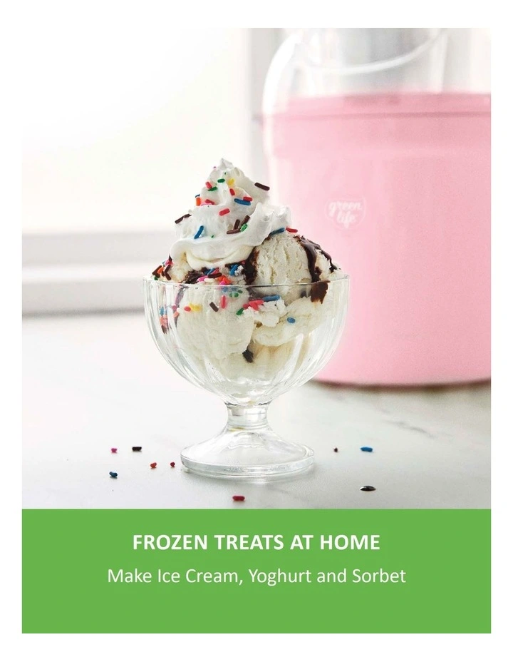 Ice Cream Maker Pink PFAS-free coating image 4