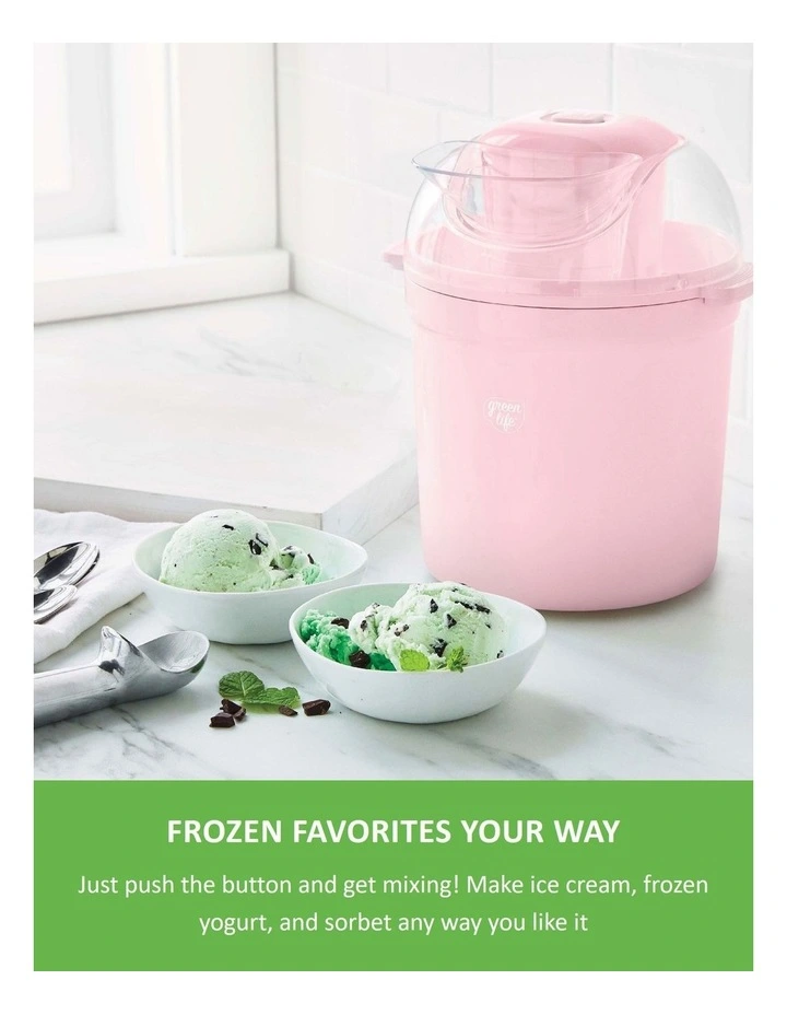 Ice Cream Maker Pink PFAS-free coating image 5