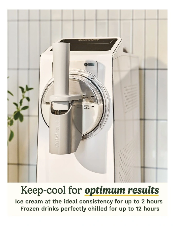 Ice Cream And Frozen Drinks Maker ICE-200XA in White image 5