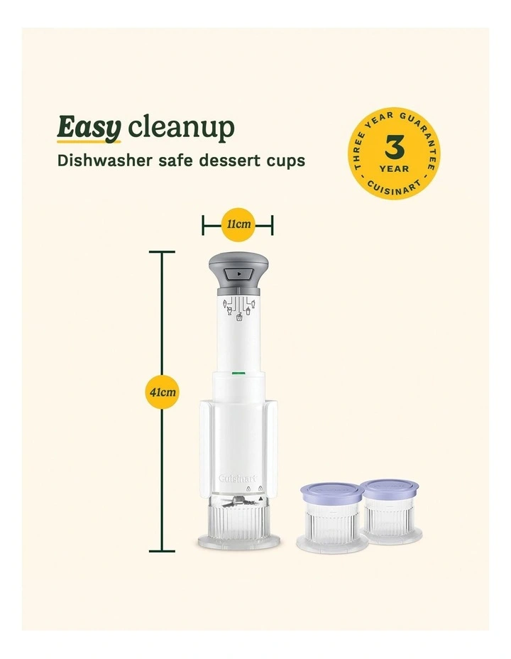 Freeze Wand Ice Cream Maker ICE-FD10 in White image 7