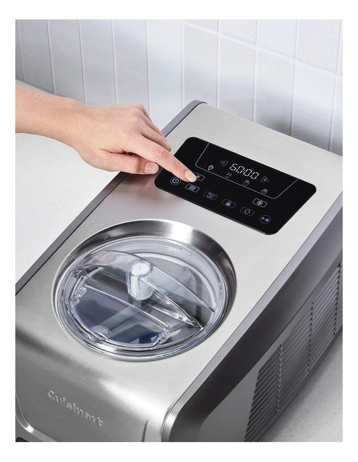 Elite Ice Cream & Gelato Maker in Silver ICE-150XA image 5