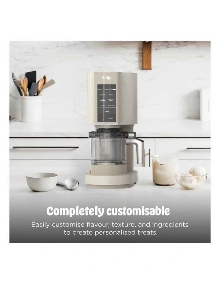 Creami™ Ice Cream Maker NC302SDANZ in Coffee Cream image 4