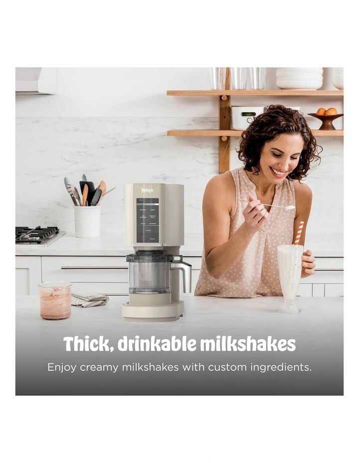 Creami™ Ice Cream Maker NC302SDANZ in Coffee Cream image 5