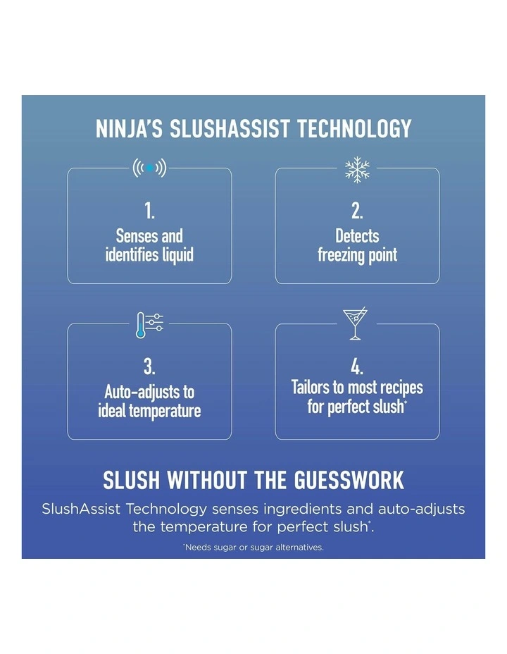 Slushi Max Smart Frozen Drink Maker FS605BLANZ in Cyberspace image 7