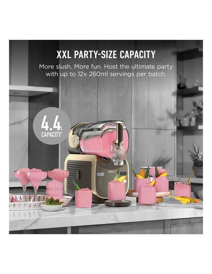 Ninja SLUSHi Max Smart Frozen Drink Maker in Mocha FS605BRANZ image 5