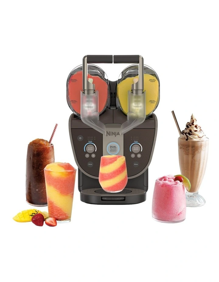 SLUSHi Twist Frozen Drink Machine in Mocha image 1