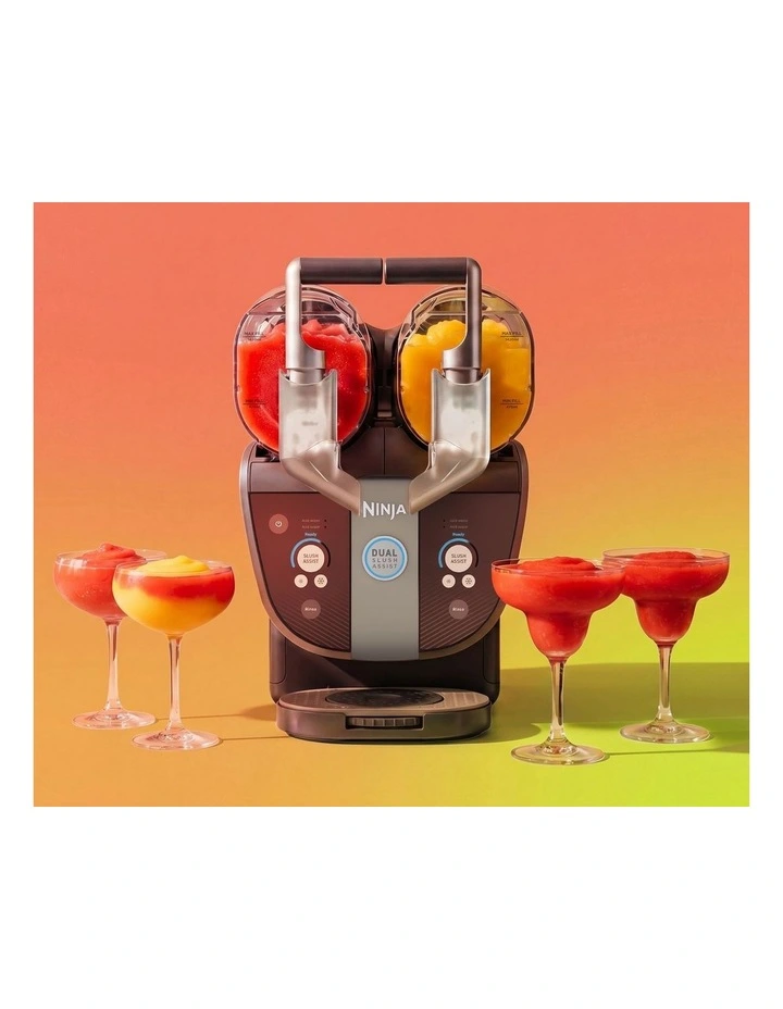 SLUSHi Twist Frozen Drink Machine in Mocha image 2