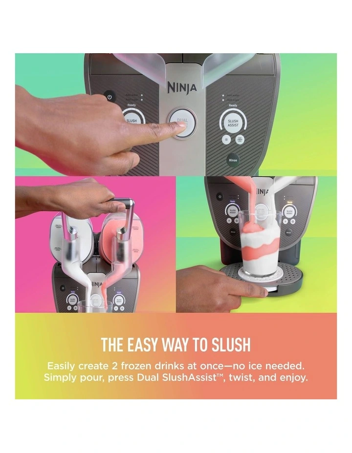 SLUSHi Twist Frozen Drink Machine in Mocha image 5
